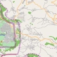 post offices in Palestine: area map for (118) Saffa (West Ramallah)